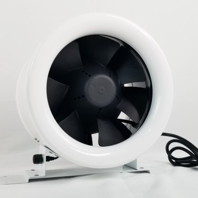 110V/220V 8" 75W 710CFM Hvac Duct Fan