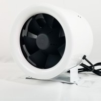 EC Duct Fans 200mm (8'', 8 Inch) 110v/115v/120v/--220v/230v/240v-Hydroponics Ventilation Fan