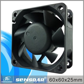 60x60x25mm Brushless DC Axial Fan 5v 12v 24v 48v