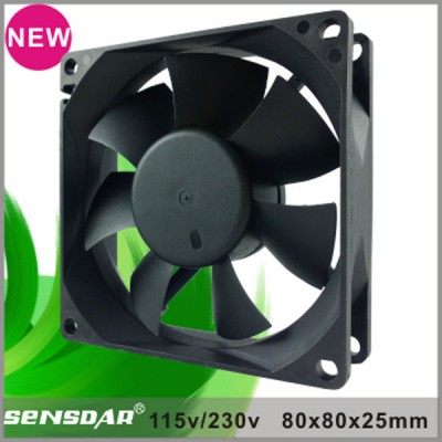 AC 80*80*25mm 220v axial flow cooling fan