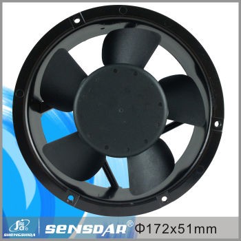 ROUND 172x51mm Brushless DC Axial Fan 12v 24v 48v 5 Blades