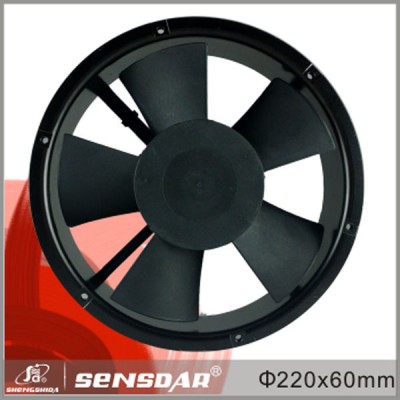 Round 2060 110V 220V 380V ac axial fan for Electronics/Equipment