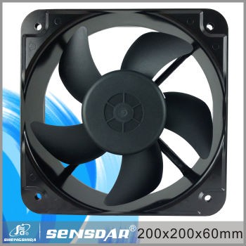 200x200x60mm Brushless DC Axial Fan 12v 24v 48v