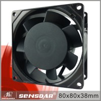 high speed high air pressure 80mm ac axial cooling fan 110v 220v brushless