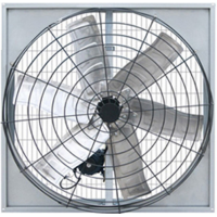 Cowshed motor drive hanging exhaust fan